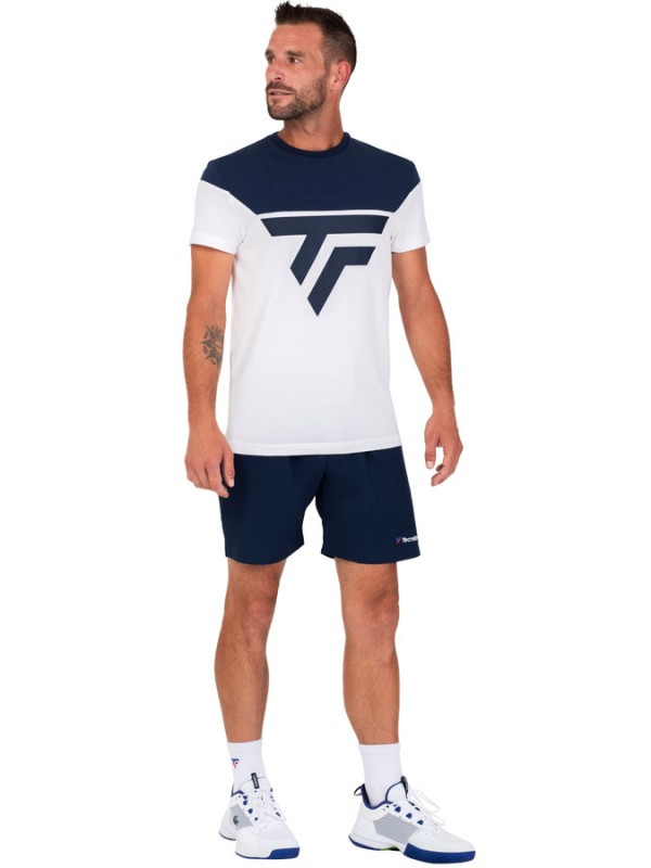 Tecnifibre majica Cotton Training Tee White