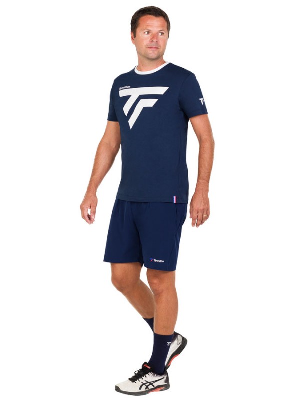 Tecnifibre majica Cotton Training Tee Marine