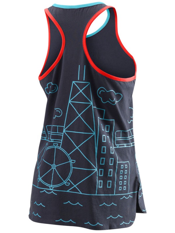 Majica Wilson Chicago tank outer space