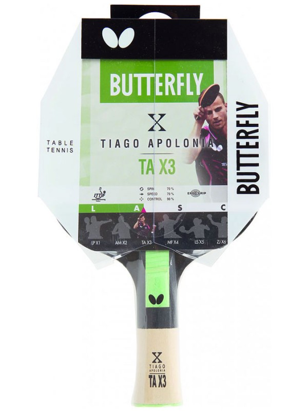 Lopar za namizni tenis Butterfly Tiago Apolonia TAX3