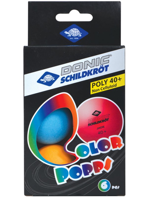 Žogice za namizni tenis Donic-Schildkrot Color Popps