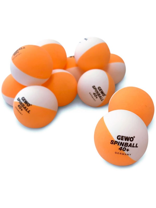Žogice za namizni tenis trening GEWO Spinballs 40+ (12 žogic)