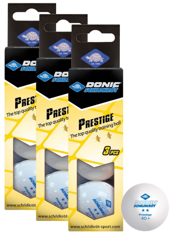 Žogice za namizni tenis DSK Ball Prestige** - 3pack (9 žogic)