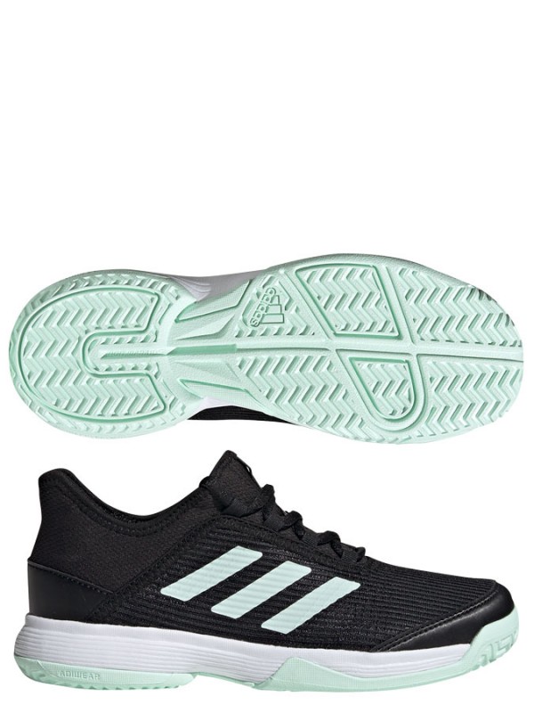 Otroški copati za tenis Adidas Adizero Club K Black