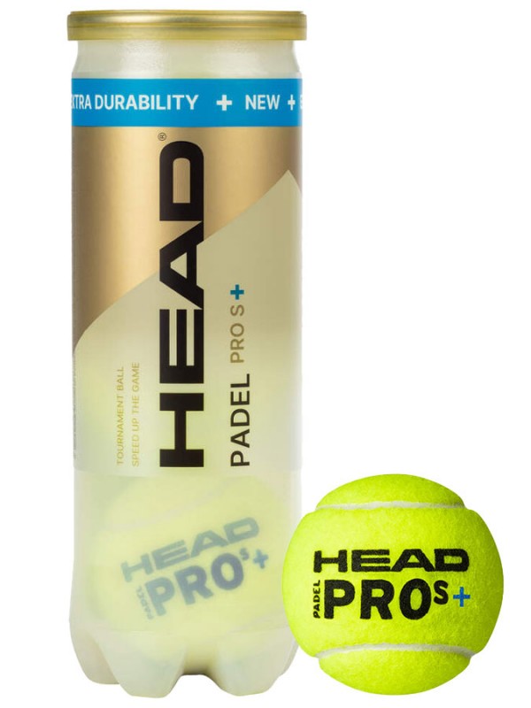 5 x Padel žoge Head Pro S+