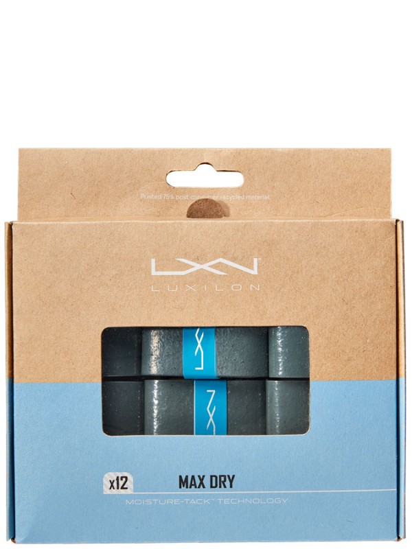 Grip Luxilon Max Dry Overgrip - 12PK