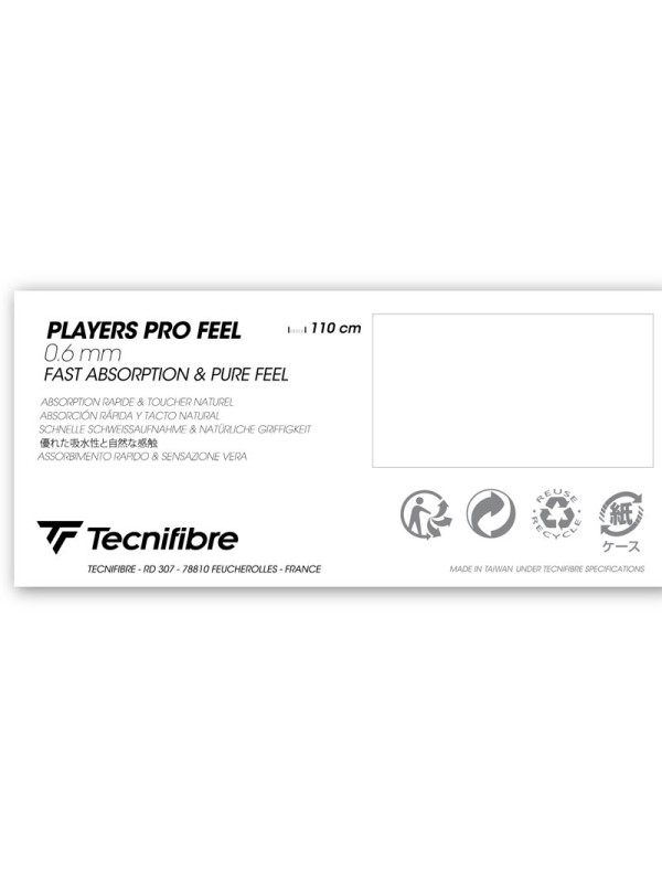 Grip Tecnifibre Pro Players Feel - 12 gripov
