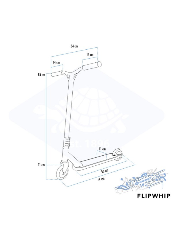 Skiro Schildkrot FlipWhip Hydro Green