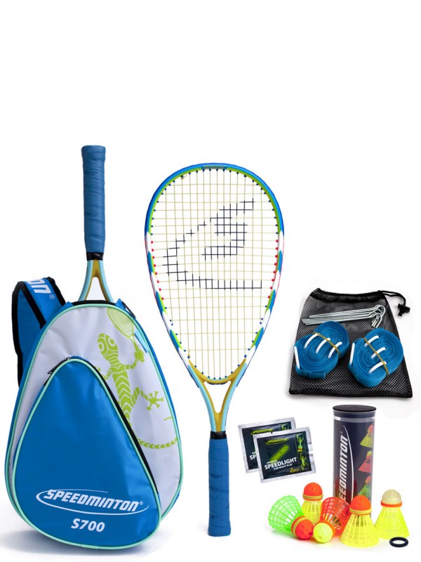 Speedminton set S700 + gratis neoprene žoga za odbojko