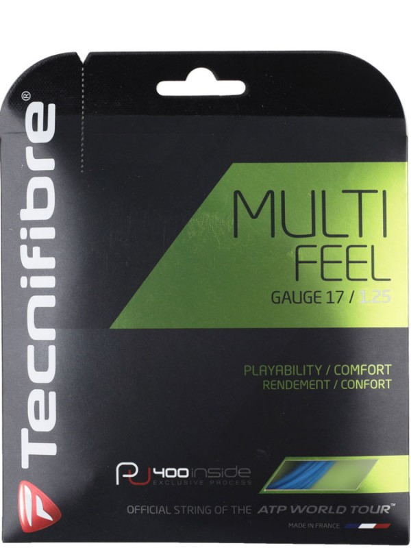 Tenis struna Tecnifibre Multi Feel - Modra