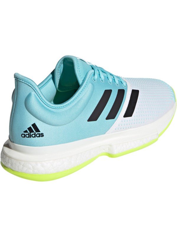 Tenis copati Adidas Solecourt Primeblue White