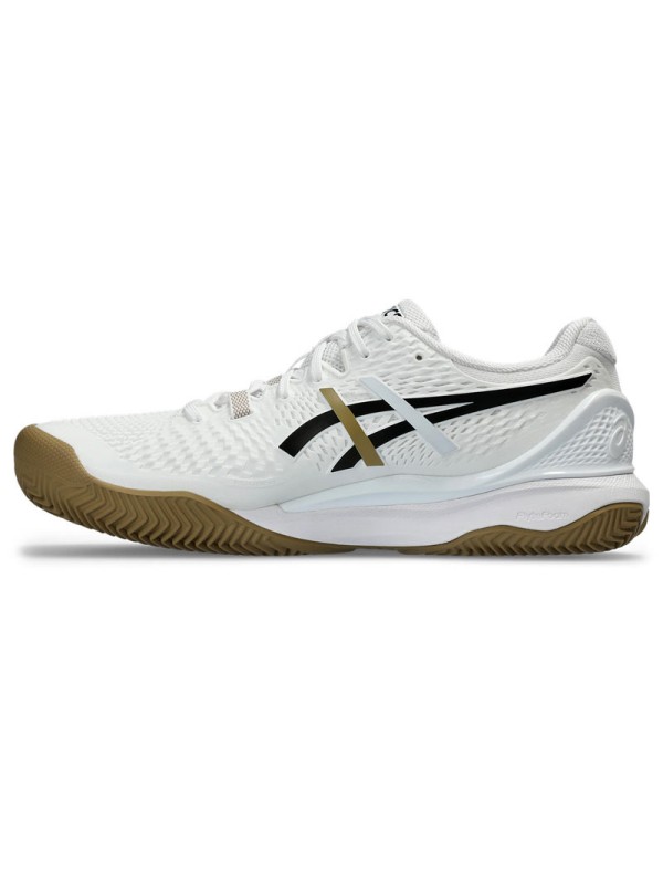 Tenis copati ASICS Gel Resolution 9 BOSS white - CLAY 