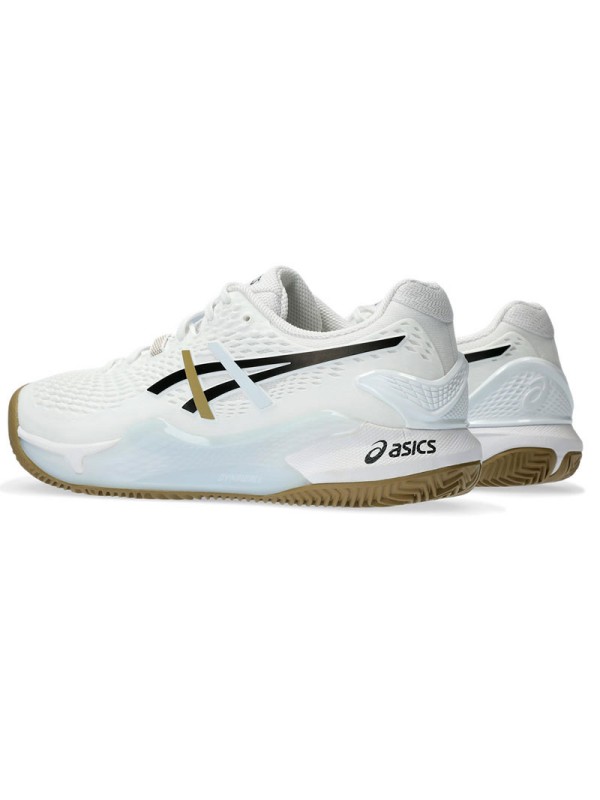 Tenis copati ASICS Gel Resolution 9 BOSS white - CLAY 