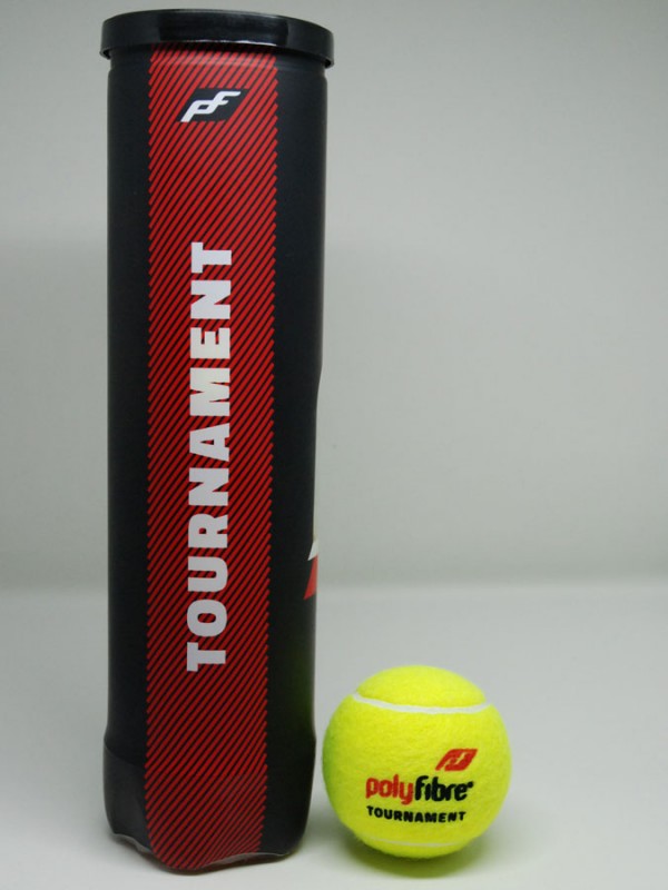 Tenis žogice Polyfibre Tournament 4ball