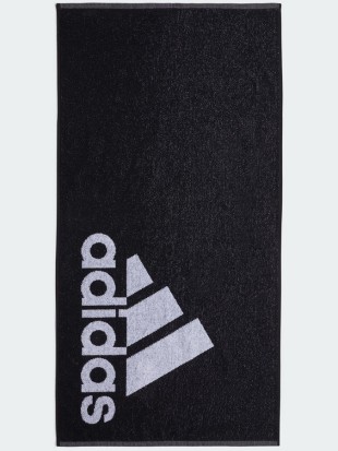 Brisača Adidas S črna 50 x 100