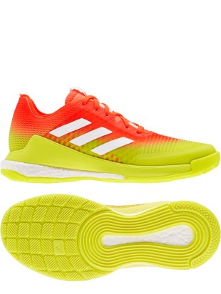 Dvoranski ženski copati Adidas Crazy Flight Yellow