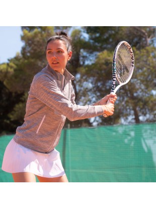 Tecnifibre ženska jakna Team Silver na zadrgo