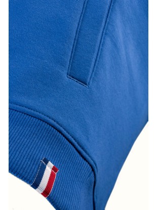 Tecnifibre ženski kapucar TF Fleece Hoodie Royal