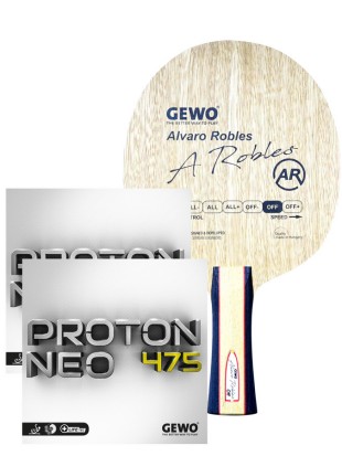 Kompletni lopar: GEWO Alvaro Robles OFF - Proton neo 475