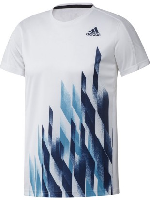 Adidas majica Graphic tee white