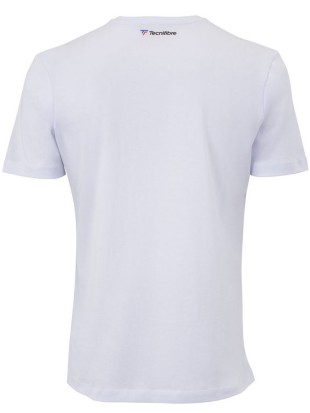 Tecnifibre majica Club Tee white