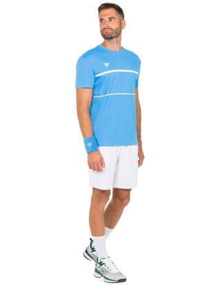 Tecnifibre majica Team Tech tee Azur