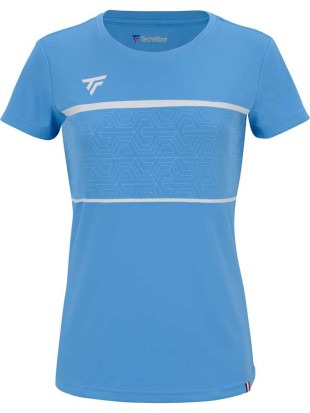 Tecnifibre ženska majica Team Tech tee Azur