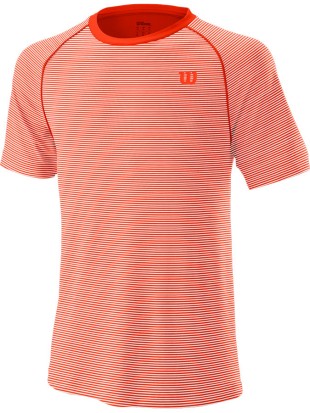 Wilson majica Training crew Tangerine