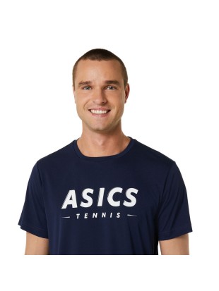 Asics moška majica Court Graphic tee midnight