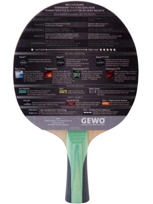 Lopar za namizni tenis GEWO CS Energy Carbon Pro