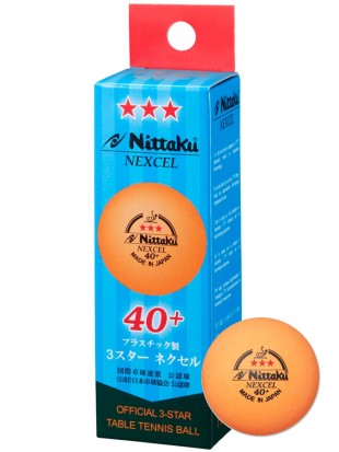 Plastične žogice Nittaku Nexcel 40+ *** 