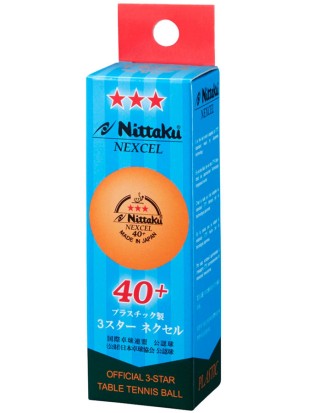 Plastične žogice Nittaku Nexcel 40+ *** 