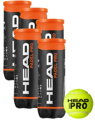 5 x Padel žoge Head Pro