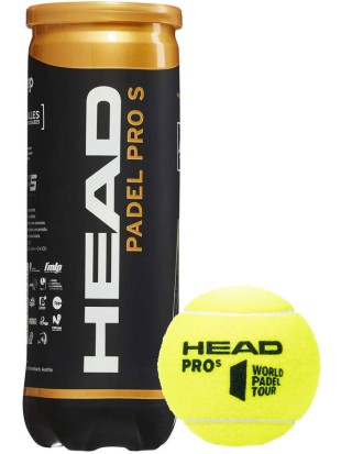 5 x Padel žoge Head Pro S