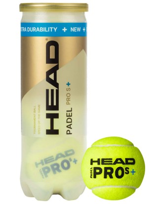 5 x Padel žoge Head Pro S+
