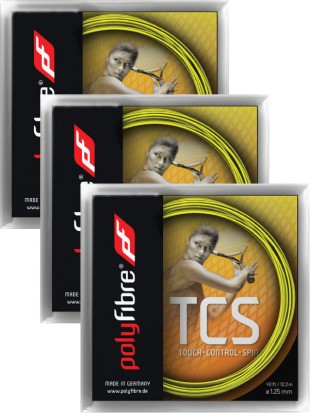 3 x Tenis struna Polyfibre TCS - set