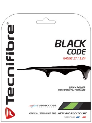 Tenis struna Tecnifibre Black Code - LIME