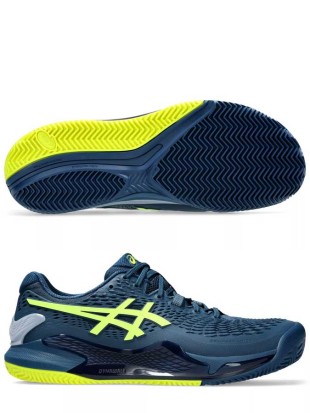 Tenis copati ASICS Gel Resolution 9 Mako blue - CLAY 