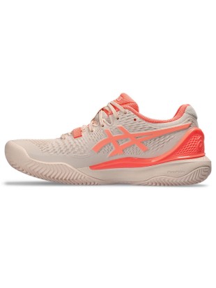 Ženski tenis copati ASICS Gel Resolution 9 Pearl Pink - CLAY