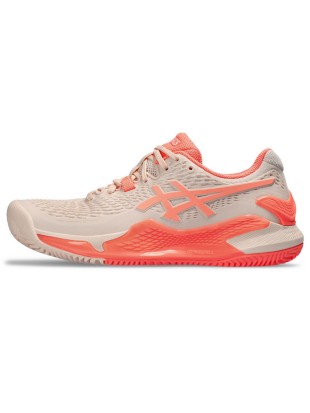 Ženski tenis copati ASICS Gel Resolution 9 Pearl Pink - CLAY