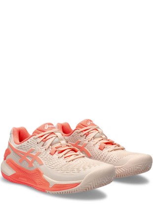 Ženski tenis copati ASICS Gel Resolution 9 Pearl Pink - CLAY