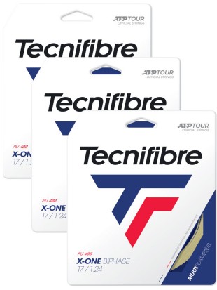 3 x Tenis struna Tecnifibre X-One biphase set