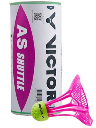 Paket: 5 x Badminton žogice Victor AS Airshuttle - 15 žogic