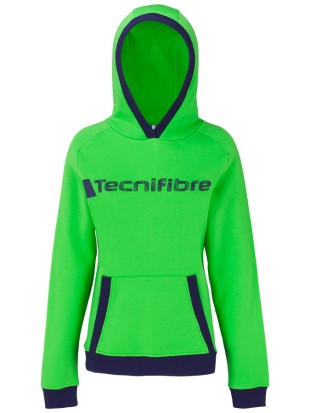 Tecnifibre ženski kapucar TF Fleece Hoodie Green