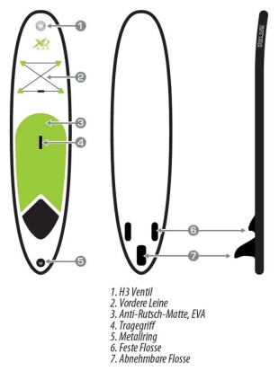 XQ MAX Nature 305 SUP 2018