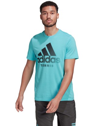 Adidas majica Tennis Category tee modra