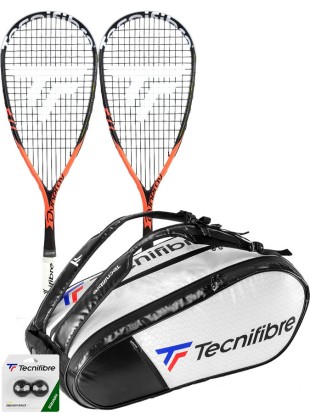 Squash komplet Tecnifibre Dynergy 117 Infrared