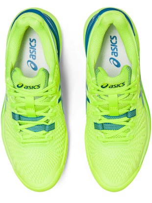 Ženski tenis copati ASICS Gel Resolution 9 Hazard Green - CLAY