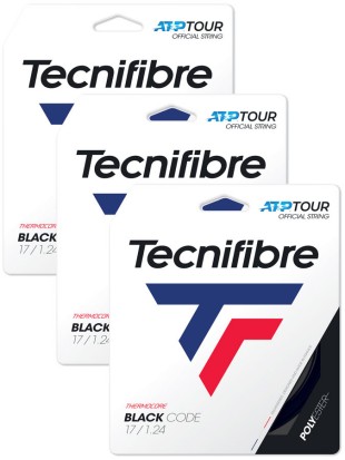 3 x Tenis struna Tecnifibre Black Code - Set