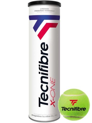 Tenis žogice Tecnifibre X-One 4 žoge